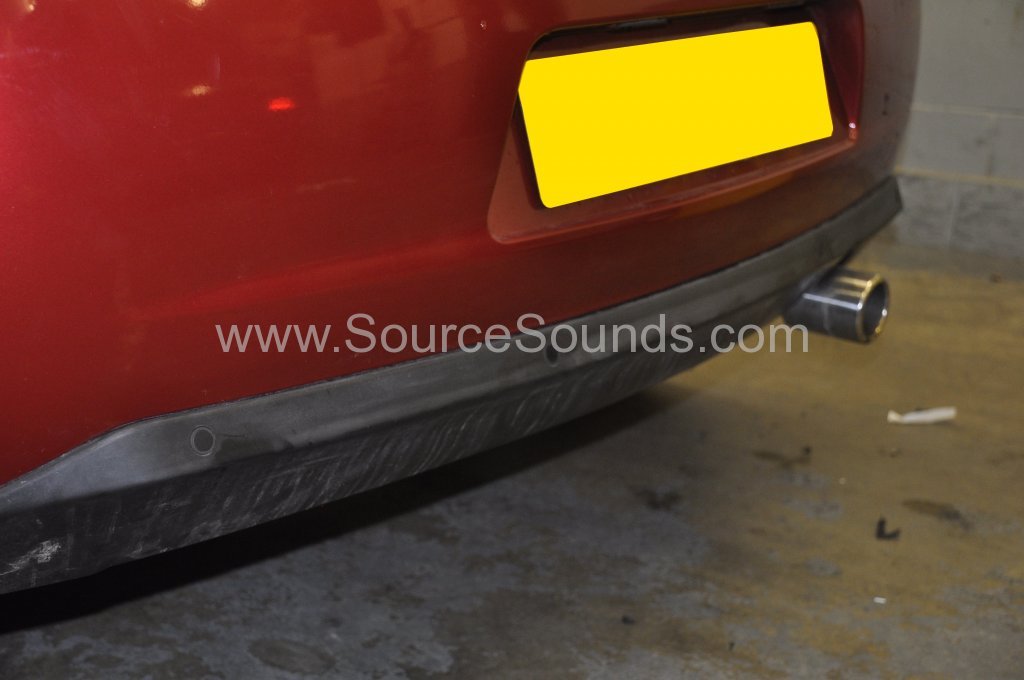 Citroen C3 2010 rear sensor upgrade 005