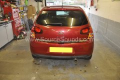 Citroen C3 2010 rear sensor upgrade 003