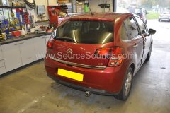 Citroen C3 2010 rear sensor upgrade 004