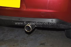 Citroen C3 2010 rear sensor upgrade 007