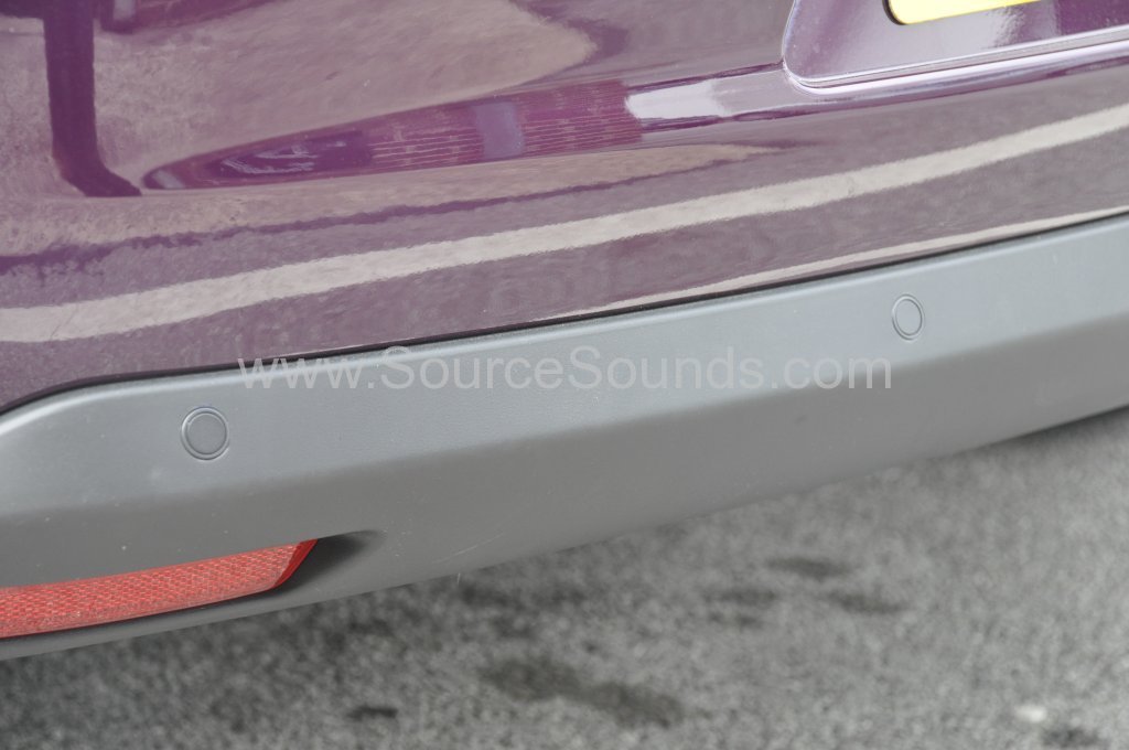 Citroen C3 2015 rear parking sensor upgrade 002
