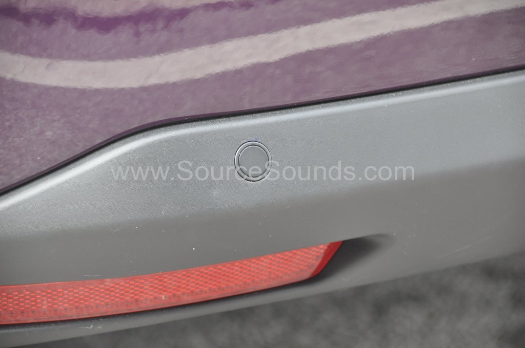 Citroen C3 2015 rear parking sensor upgrade 003