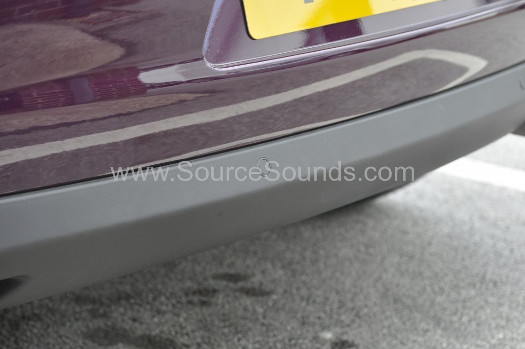 Citroen C3 2015 rear parking sensor upgrade 005