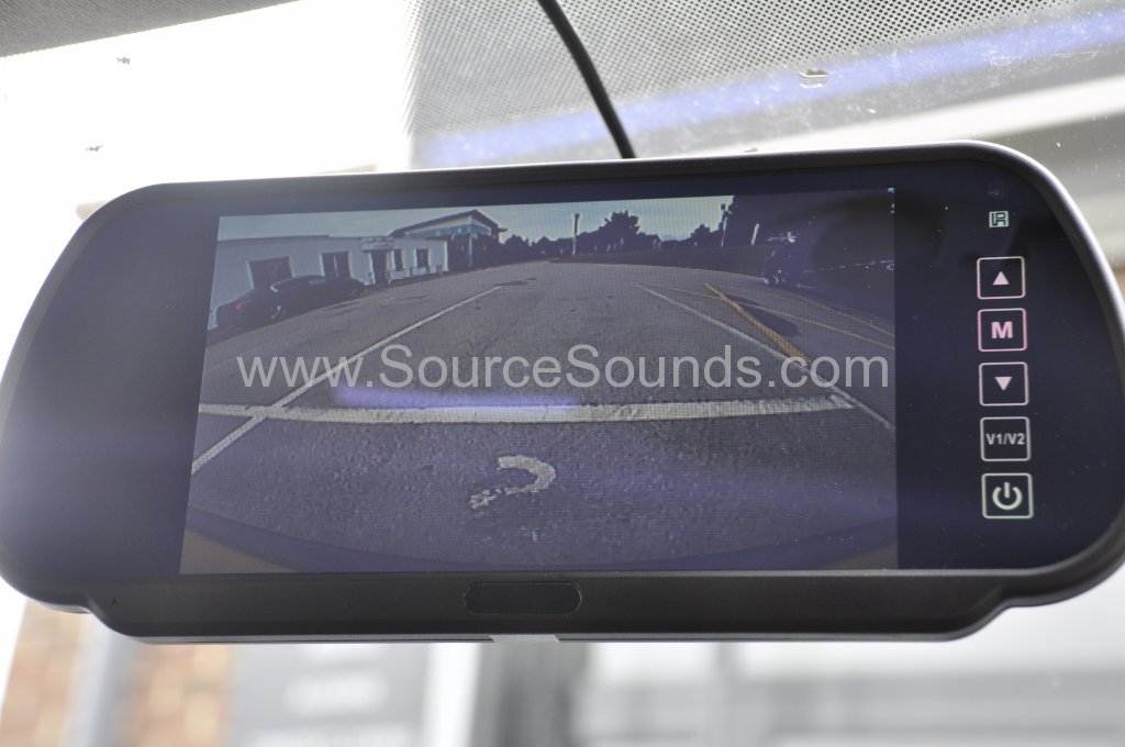 Citroen C3 2015 reverse camera mirror monitor 004
