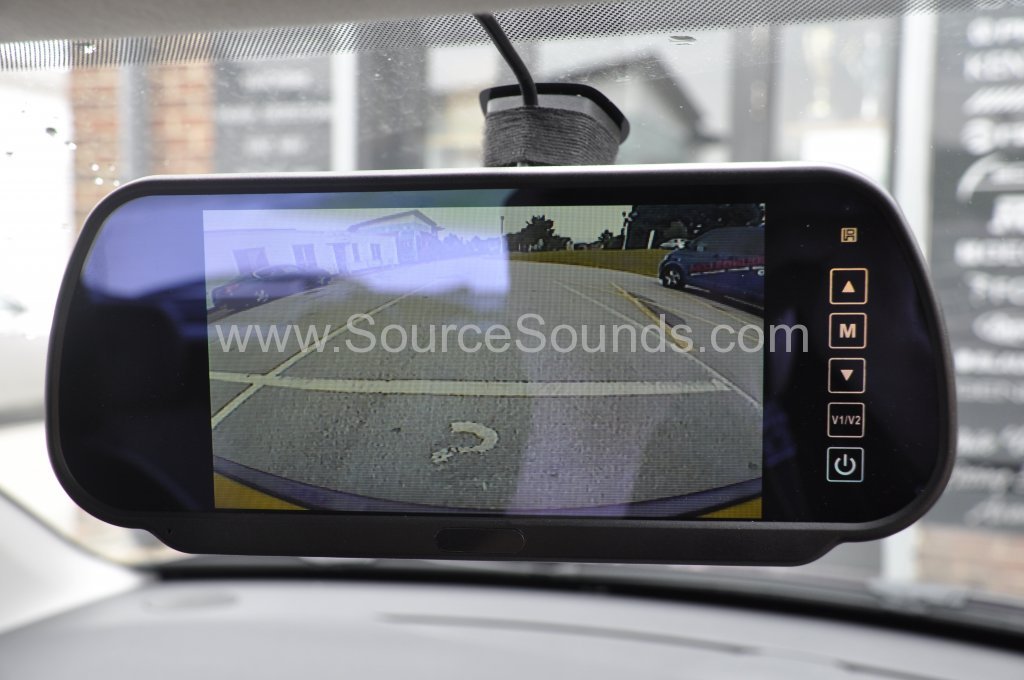 Citroen C3 2015 reverse camera mirror monitor 005