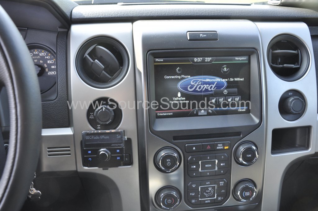Ford F150 Raptor 2014 audio upgrade 004