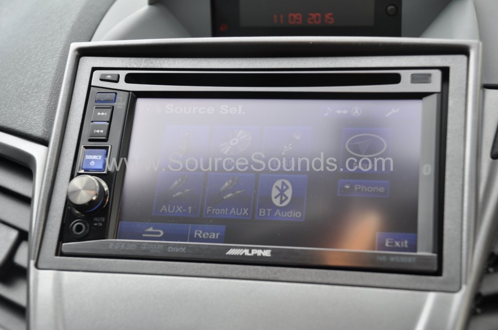 Ford Fiesta 2010 screen upgrade 006