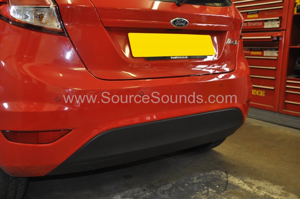 Ford Fiesta 2014 rear parking sensors 002