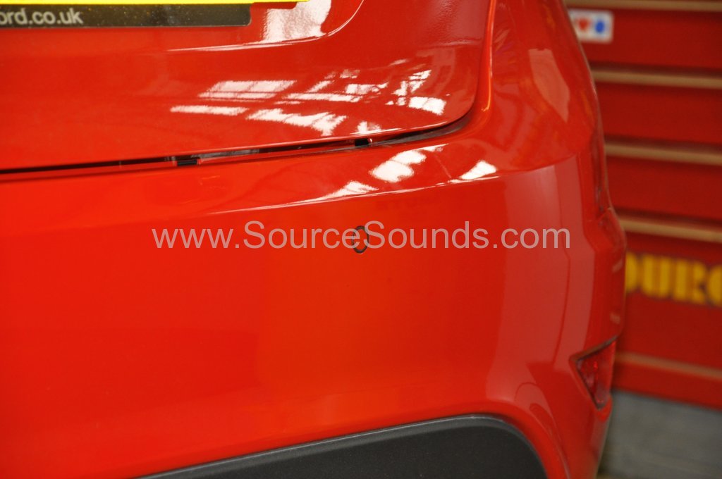 Ford Fiesta 2014 rear parking sensors 004