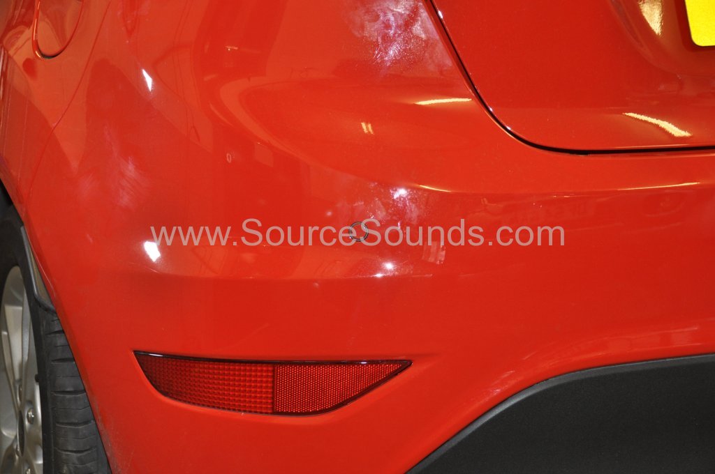 Ford Fiesta 2014 rear parking sensors 005
