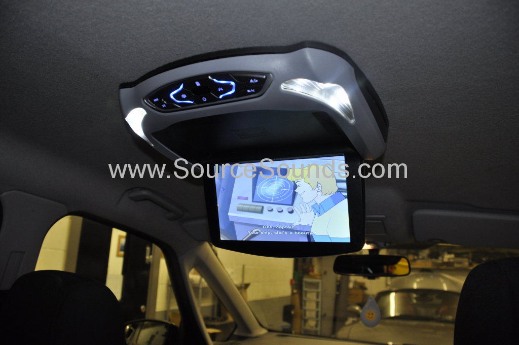 Ford Galaxy 2009 DVD roof screen 004