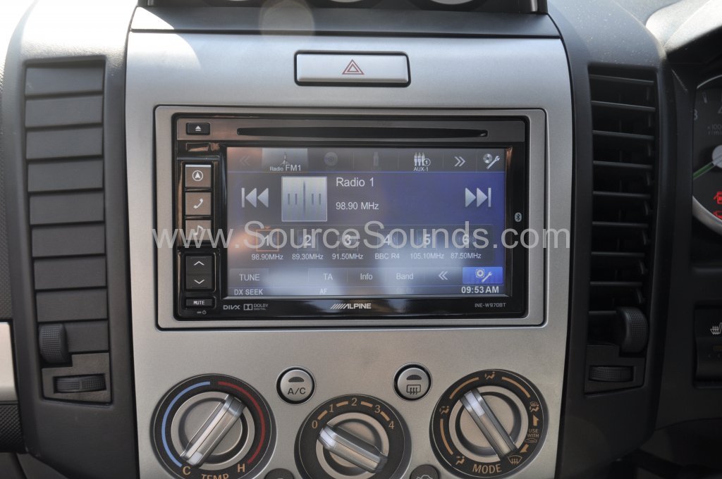 Ford Ranger 2008 navigation upgrade 007