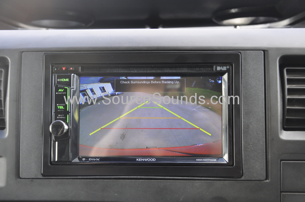 Ford Transit 2011 DAB screen upgrade DDX4017 007