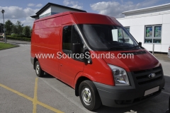 Ford Transit 2011 DAB screen upgrade DDX4017 001