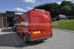 Ford Transit 2011 DAB screen upgrade DDX4017 002