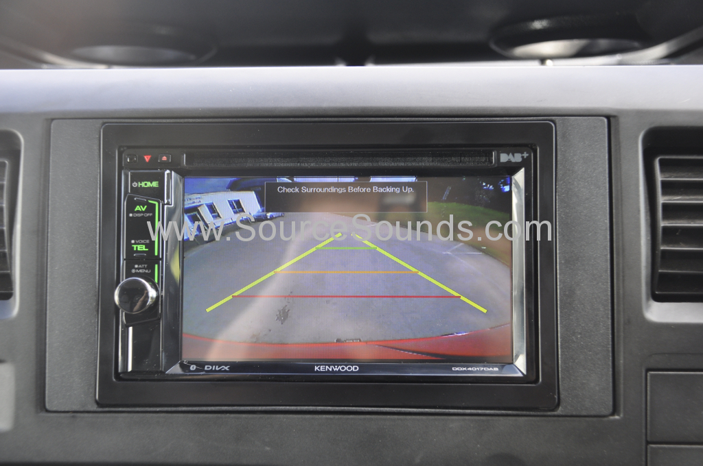 Ford Transit 2011 reverse camera upgrade 004