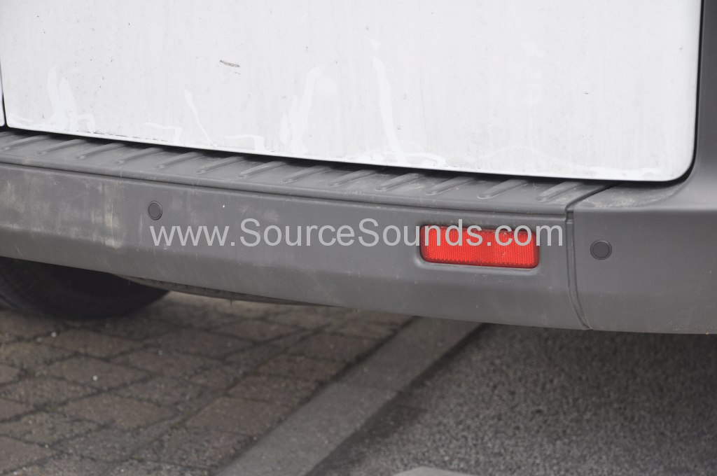 Ford Transit Custom 2014 rear parking sensors 004