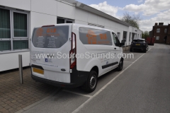 Ford Transit Custom 2014 rear parking sensors 002