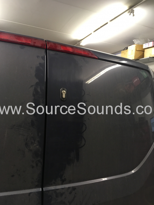 Ford Transit Custom 2014 dead bolts and security lock 003