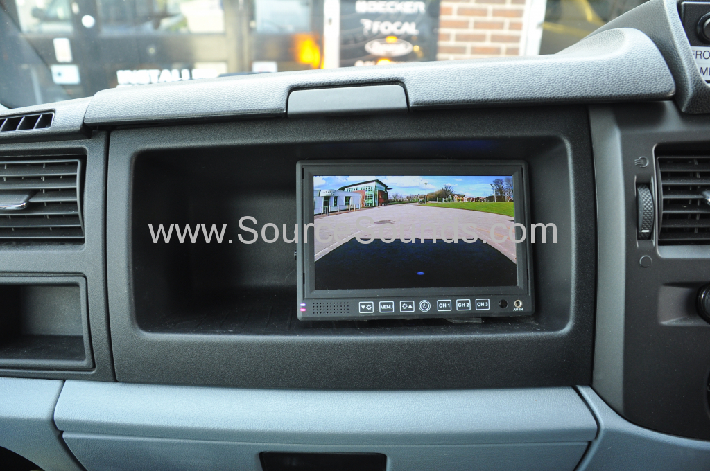 Ford Transit Tipper 2014 reveres camera and TV 008