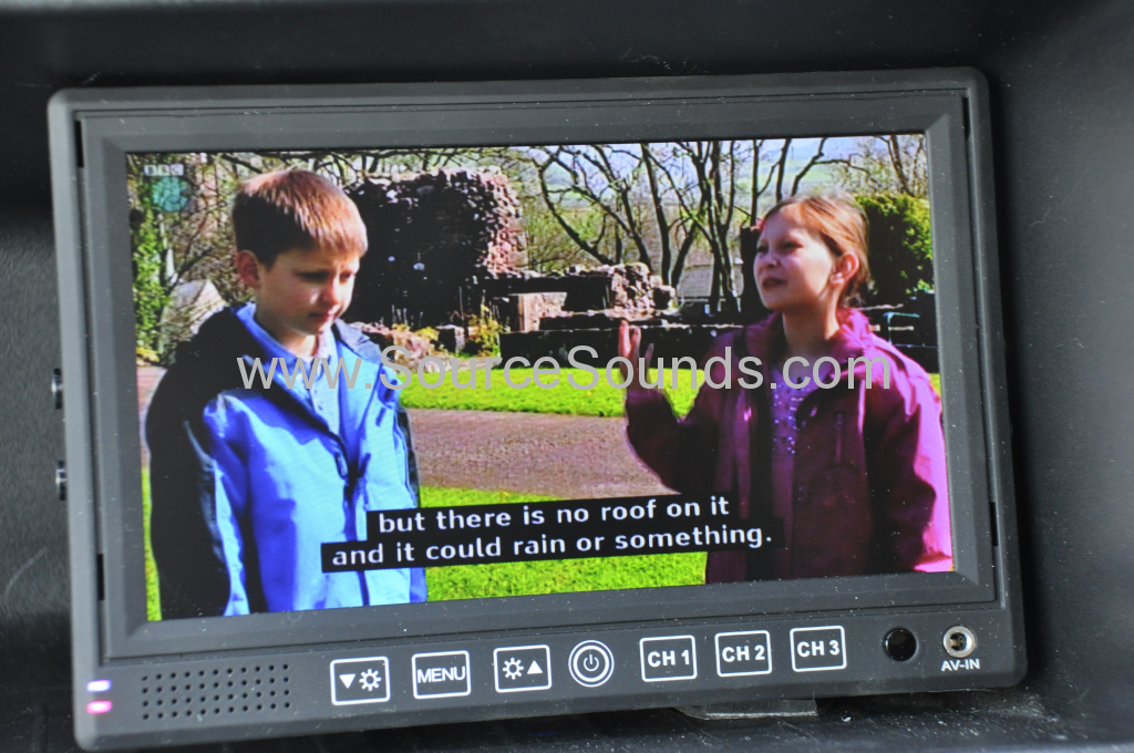 Ford Transit Tipper 2014 reveres camera and TV 010
