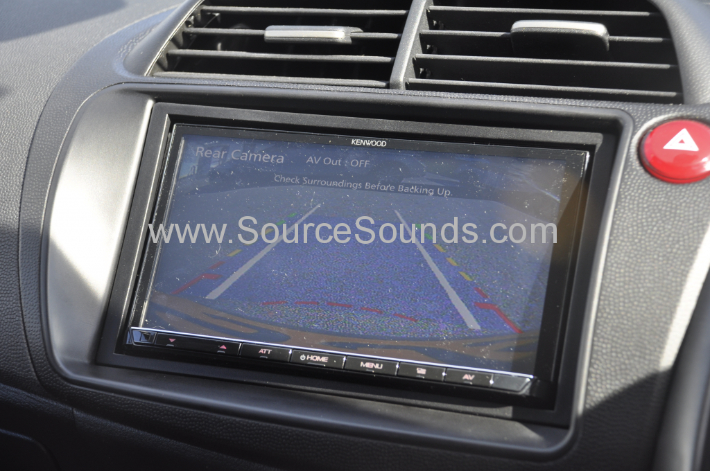 Honda Civic 2007 reverse camera 007