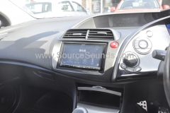 Honda Civic 2007 screen upgrade DMX 004