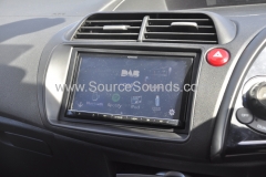 Honda Civic 2007 screen upgrade DMX 005