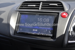 Honda Civic 2007 screen upgrade DMX 006