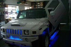 Hummer H2 White
