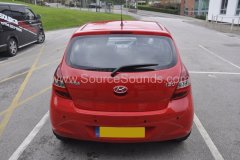 Hyundai i20 2012 rear sensor upgrade 002