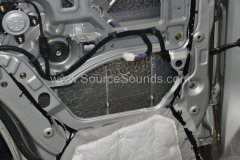 Hyundai Santa Fe 2005 sound proofing upgrade 006