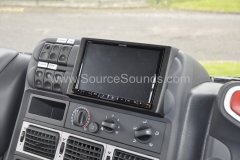 Iveco Horse Box 2005 DAB screen upgrade 005