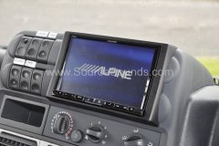Iveco Horse Box 2005 DAB screen upgrade 006