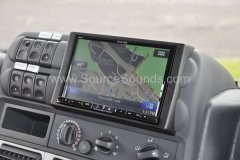 Iveco Horse Box 2005 DAB screen upgrade 007