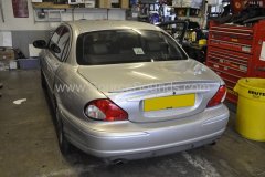 Jaguar X Type 2004 DAB stereo upgrade 002