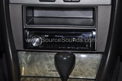 Jaguar X Type 2004 DAB stereo upgrade 004