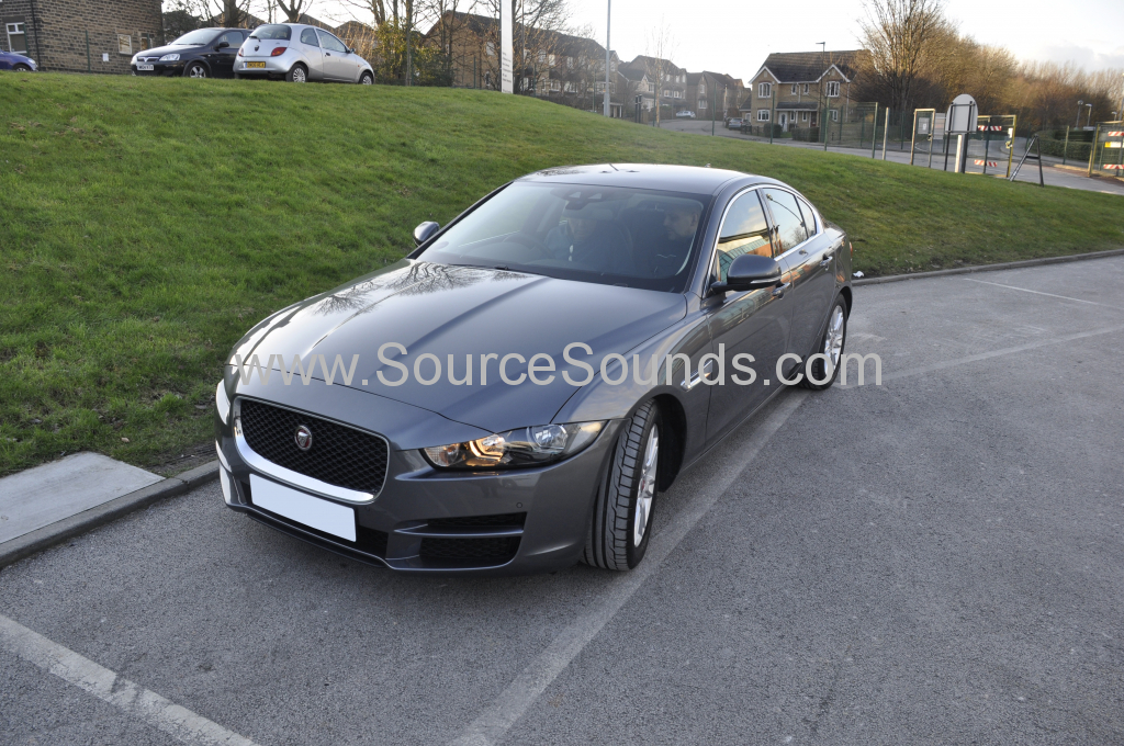 Jaguar XE 2015 front parking sensor upgrade 001