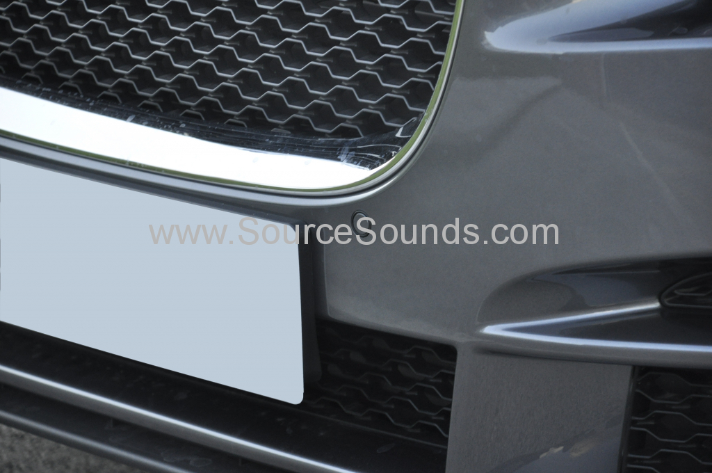 Jaguar XE 2015 front parking sensor upgrade 003