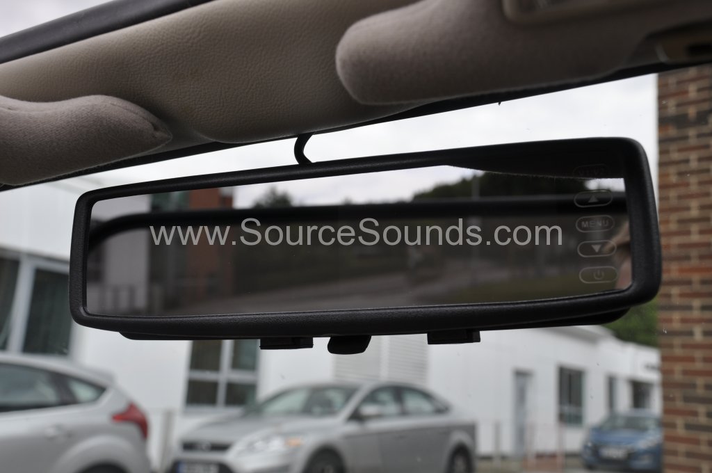 Jaguar XJS 1995 reverse camera mirror monitor 003