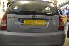 Kia Picanto 2006 reverse camera upgrade 003