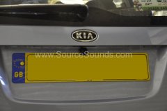 Kia Picanto 2006 reverse camera upgrade 004