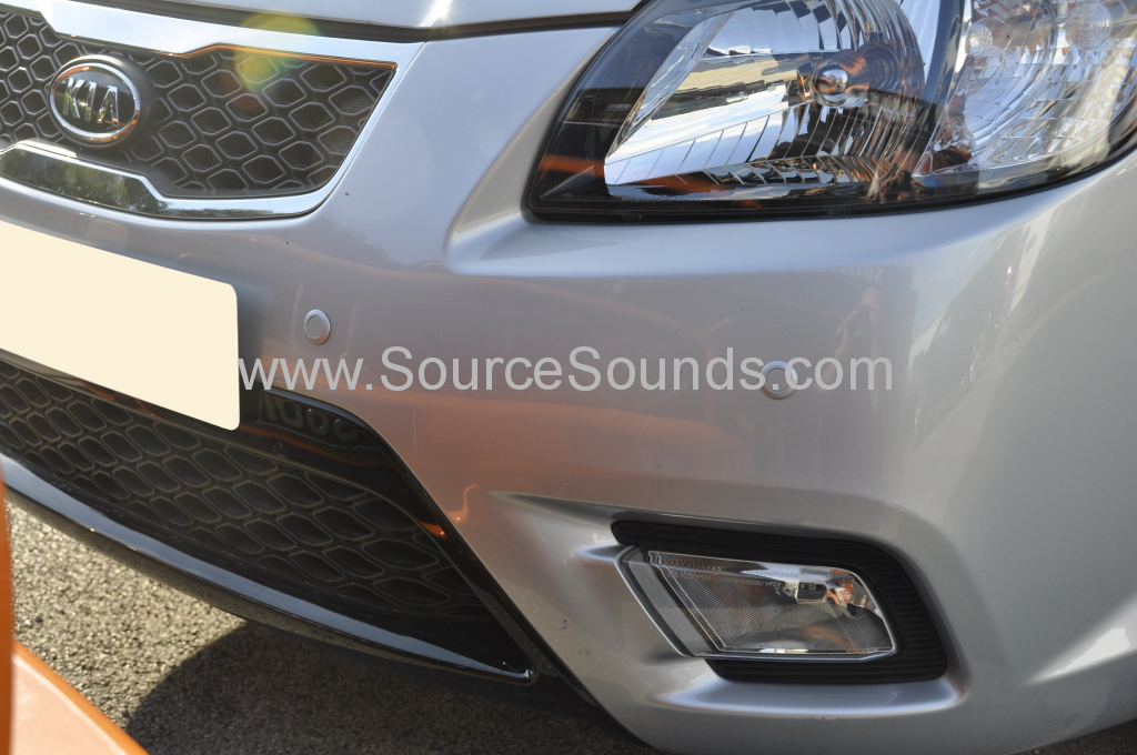 Kia Rio 2011 parking sensor upgrade 003