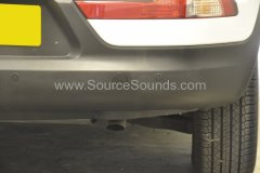 Kia Sportage 2012 rear sensor upgrade 004