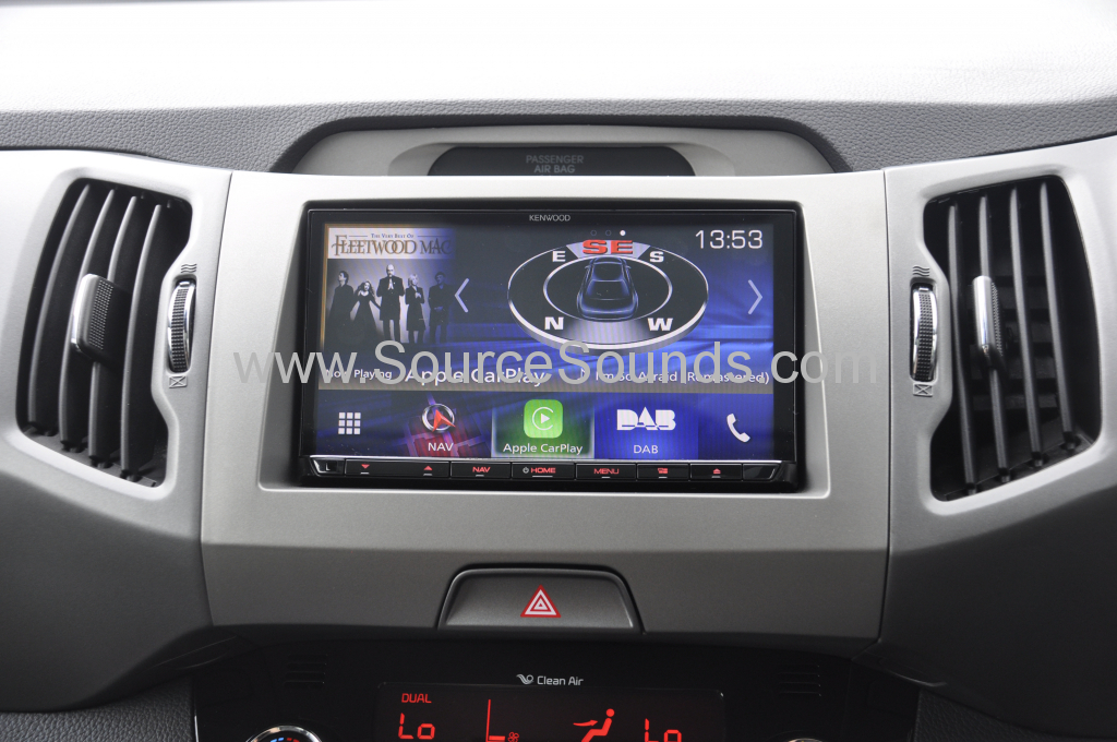 Kia Sportage 2014 DAB screen upgrade 002
