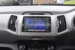 Kia Sportage 2014 DAB screen upgrade 003