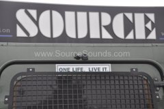 Landrover Defender 1998 reverse camera upgrade 005