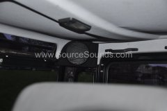 Landrover Defender audio upgrade 010