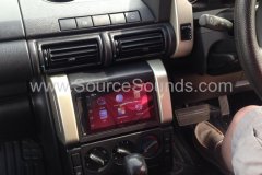Landrover Freelander 2005 Parrot asteroid smart upgrade 006