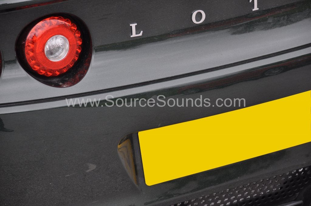 Lotus Elise 2015 rear parking sensor upgrade 004.JPG